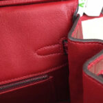 Hermes Birkin 25 Crocodile leather Red